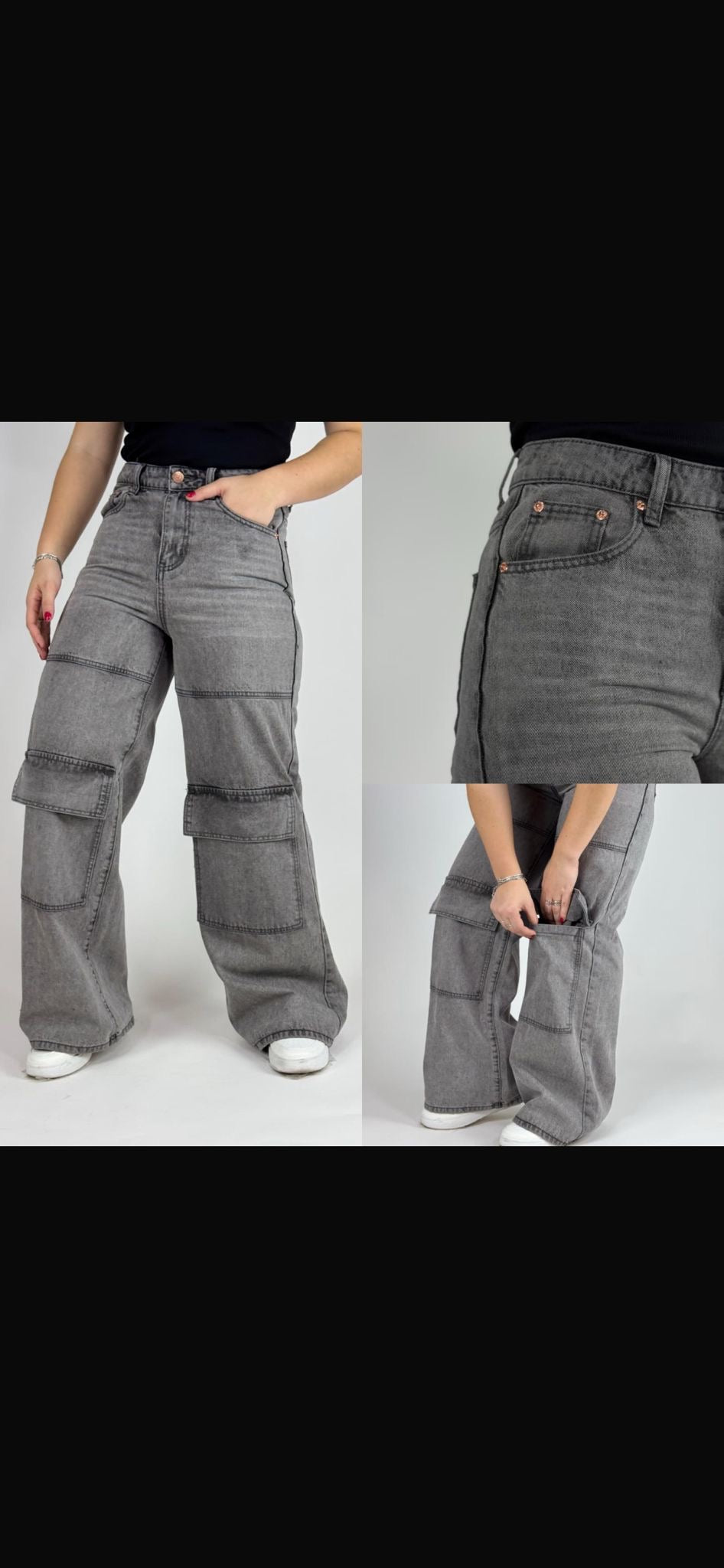 Jeans Mom Cargo